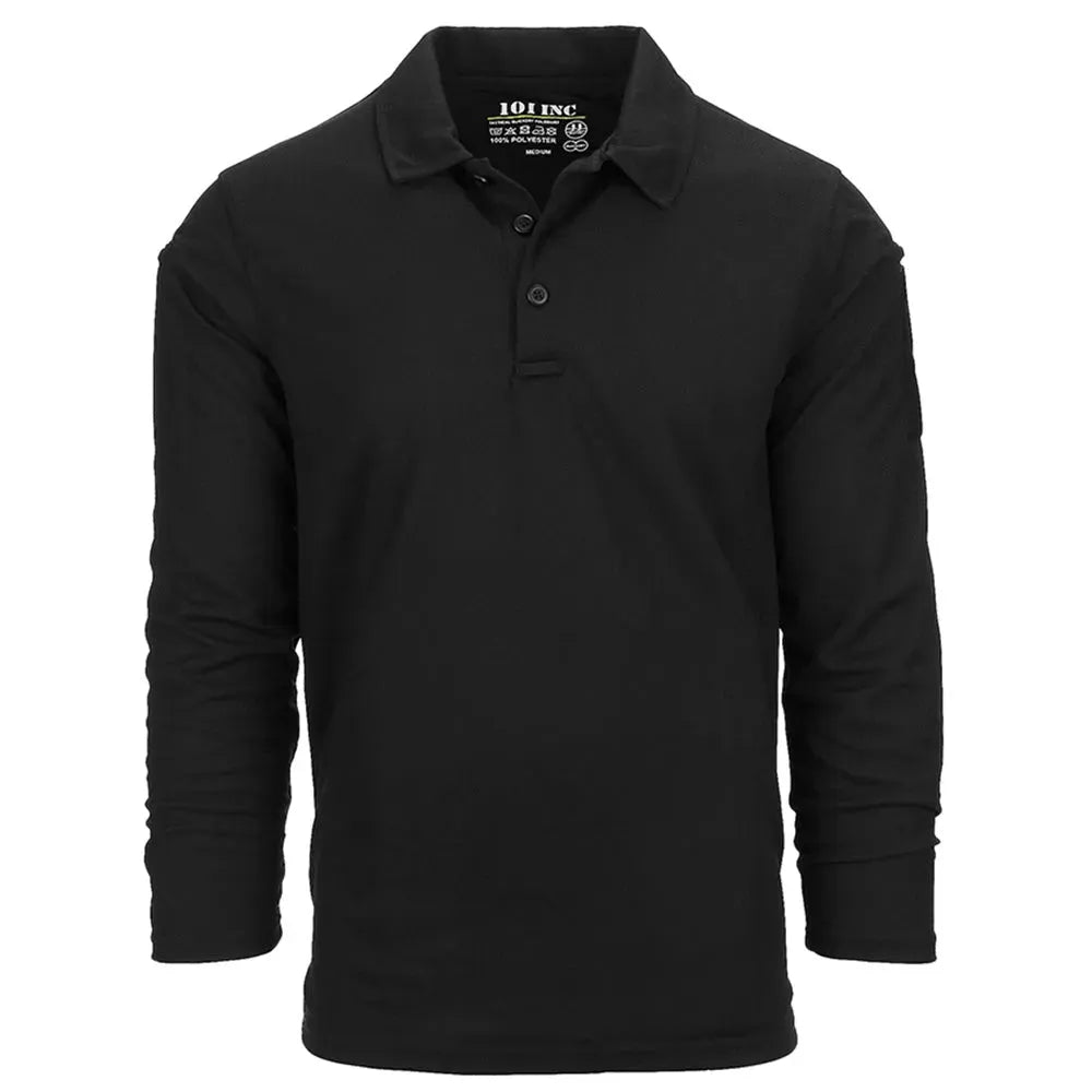 101 INC Longsleeve Tactical Polo Quickdry - ASMC