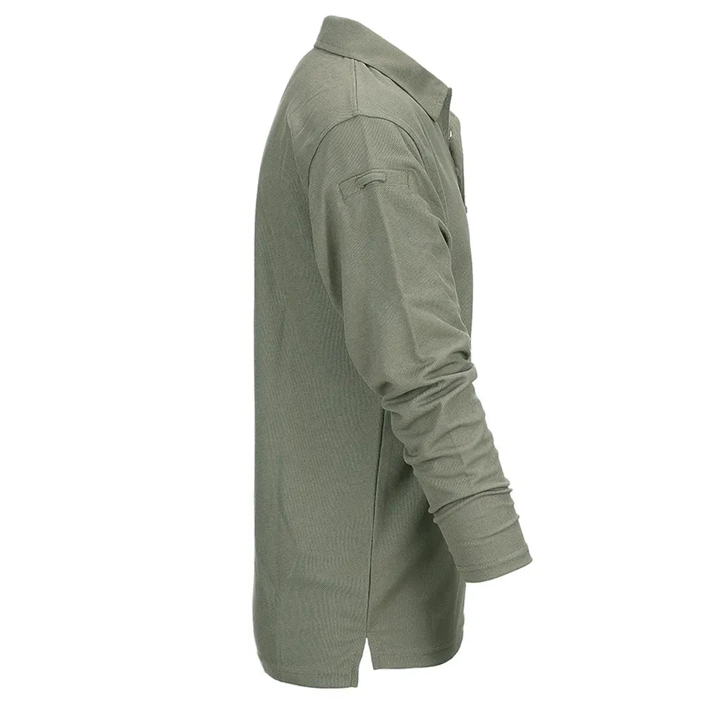 101 INC Longsleeve Tactical Polo Quickdry - ASMC