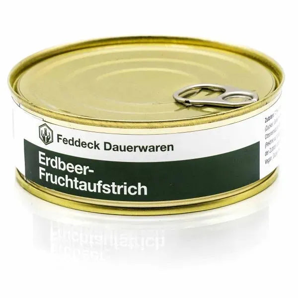Feddeck Dauerwaren Dosenaufstrich Erdbeere 200 g - ASMC