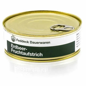 Feddeck Dauerwaren Dosenaufstrich Erdbeere 200 g - ASMC