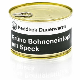 Fertiggericht Dose Grüner Bohneneintopf mit Speck 400 g