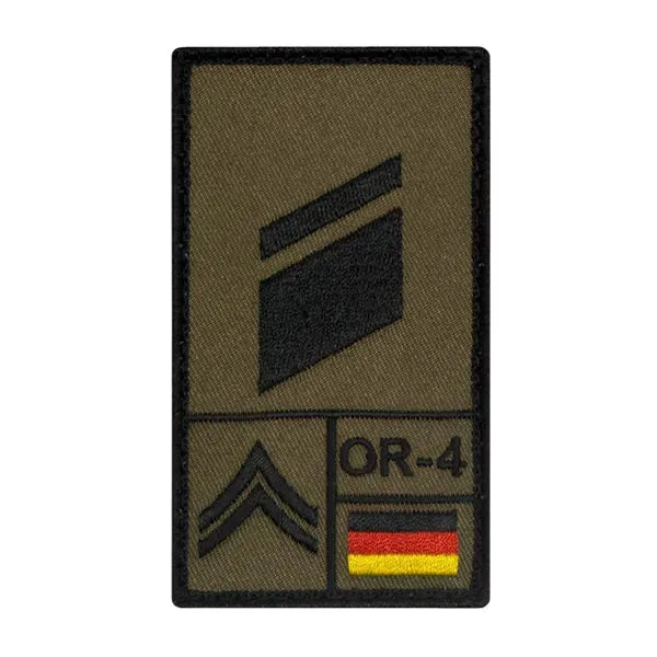 Café Viereck Rank Patch Stabskorporal - ASMC
