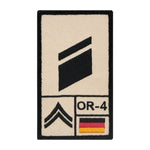 Café Viereck Rank Patch Stabskorporal - ASMC