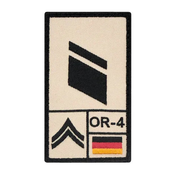 Café Viereck Rank Patch Stabskorporal - ASMC