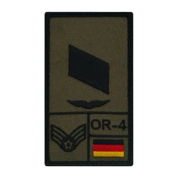 Café Viereck Rank Patch Korporal Luftwaffe - ASMC