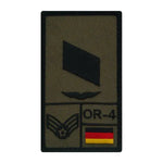 Café Viereck Rank Patch Korporal Luftwaffe - ASMC