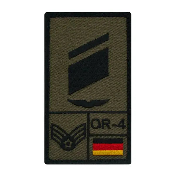 Café Viereck Rank Patch Stabskorporal Luftwaffe - ASMC