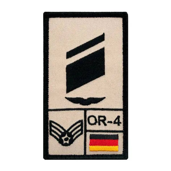 Café Viereck Rank Patch Stabskorporal Luftwaffe - ASMC