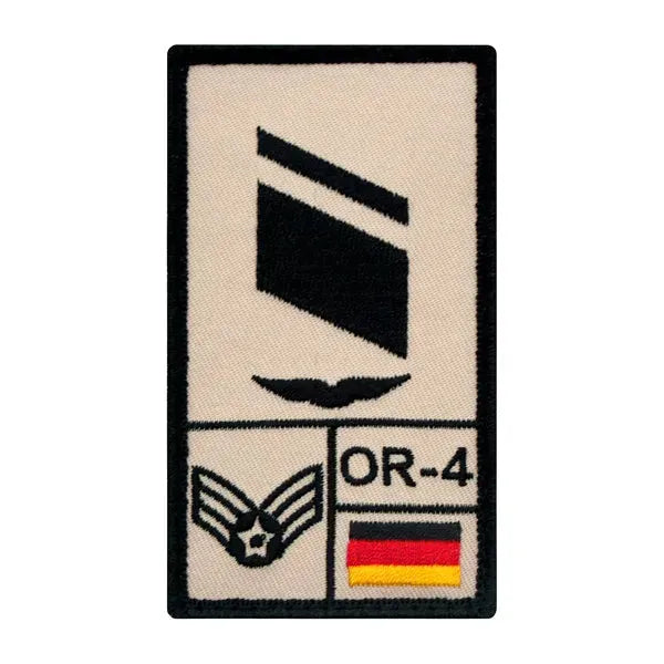 Café Viereck Rank Patch Stabskorporal Luftwaffe - ASMC