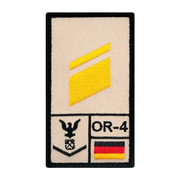 Café Viereck Rank Patch Stabskorporal Marine - ASMC