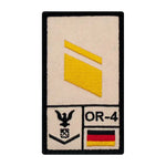 Café Viereck Rank Patch Stabskorporal Marine - ASMC