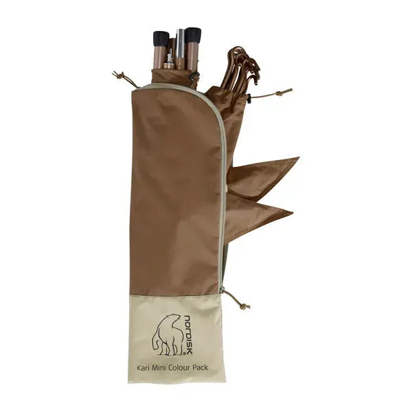 Nordisk Zubehör Tarp Kari Tech Mini Colour Packs chocolate - ASMC