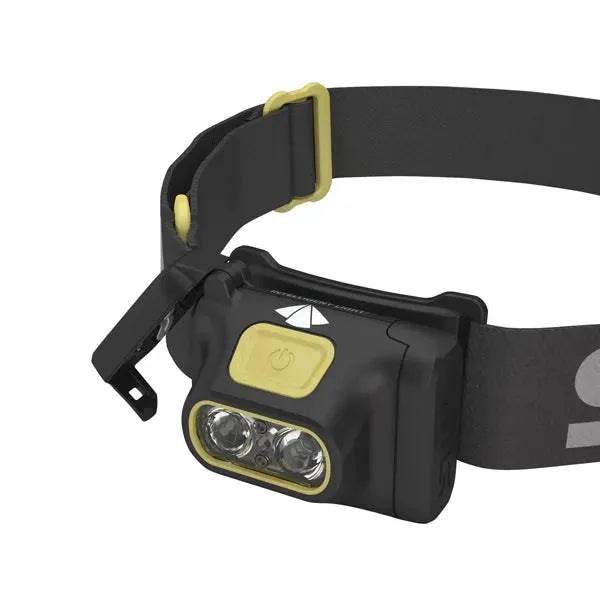 Stirnlampe Scout 3 schwarz gelb