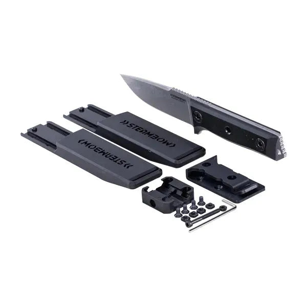 Messer K1 Helles Stonewash schwarz