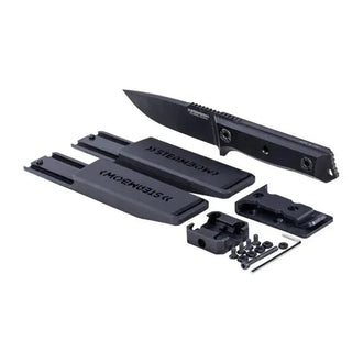 Messer K1 Dunkles Stonewash schwarz
