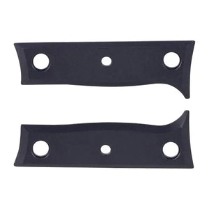 Steambow Steambow Griffschalen Messer K1 Aluminium eloxiert schwarz - ASMC