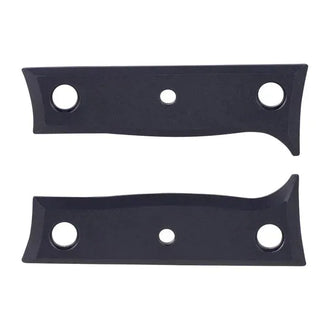 Steambow Griffschalen Messer K1 Aluminium eloxiert schwarz