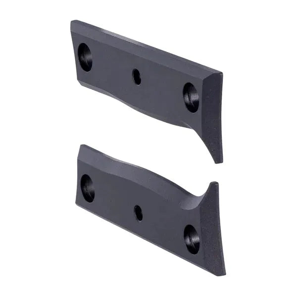 Steambow Steambow Griffschalen Messer K1 Aluminium eloxiert schwarz - ASMC