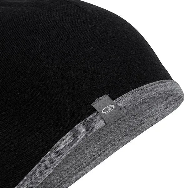Icebreaker Icebreaker Mütze Pocket Hat schwarz gritstone heather - ASMC