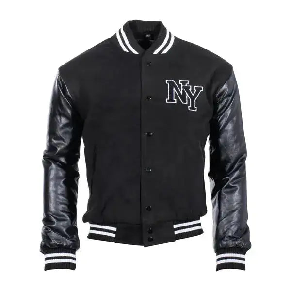 mil-tec-baseballjacke-ny-mit-patch-schwarz-ansicht-1