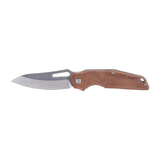 Einhandmesser Wood mit Stahlklinge