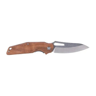 Einhandmesser Wood mit Stahlklinge