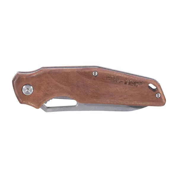Einhandmesser Wood mit Stahlklinge