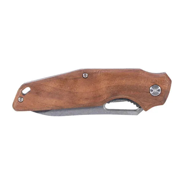 Einhandmesser Wood mit Stahlklinge