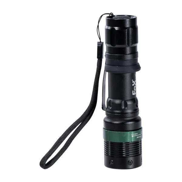 Stablampe Tactical schwarz