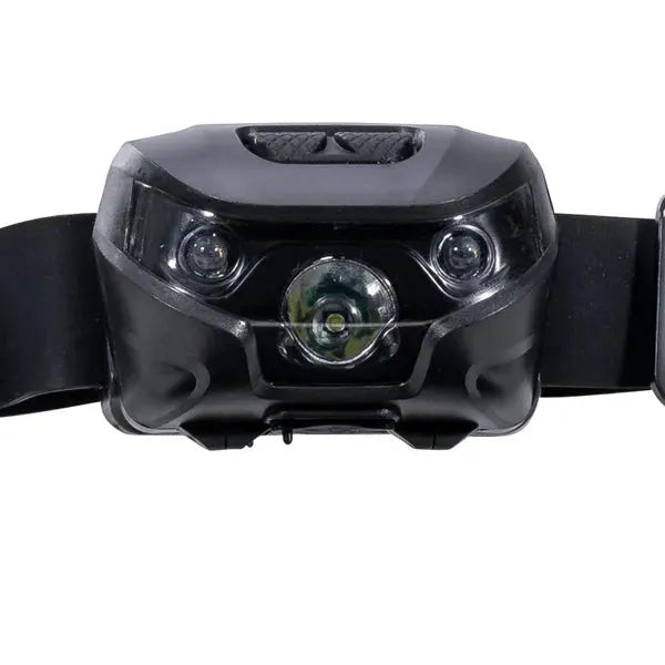 Fox Outdoor Fox Outdoor Stirnlampe wiederaufladbar schwenkbar schwarz - ASMC