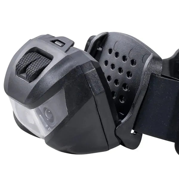 Fox Outdoor Fox Outdoor Stirnlampe wiederaufladbar schwenkbar schwarz - ASMC