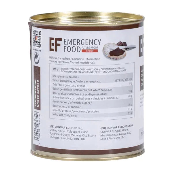 EF Emergency Food Brotaufstrich Schoko-Nuss-Creme - ASMC