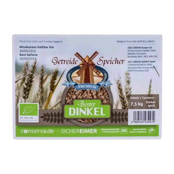 Convar-7 Bio Dinkel DE-ÖKO-006 7.5 kg - ASMC