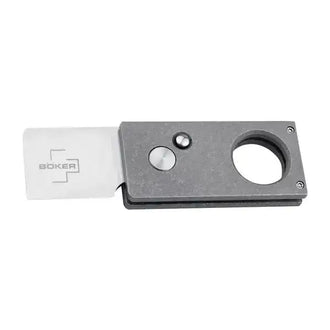 Taschenmesser Cigar Cutter silberfarben
