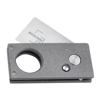 Taschenmesser Cigar Cutter silberfarben