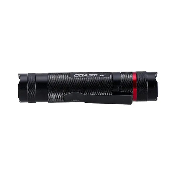 Coast Coast Taschenlampe G45 385 Lumen schwarz rot - ASMC