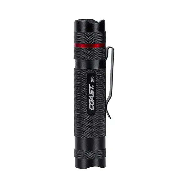 Coast Coast Taschenlampe G45 385 Lumen schwarz rot - ASMC