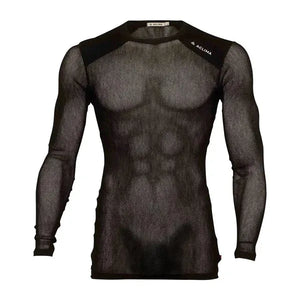 Aclima Aclima Sweatshirt WoolNet Light Crewneck jet black - ASMC