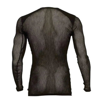 Sweatshirt WoolNet Light Crewneck jet black