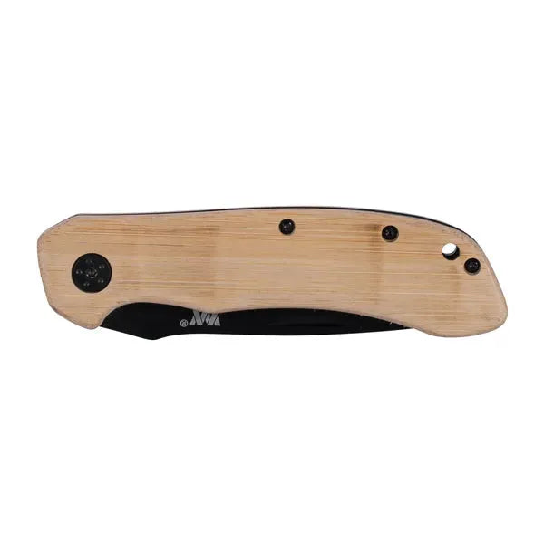 Taschenmesser Bambus holz schwarz