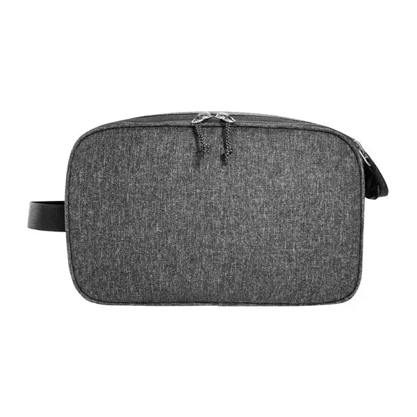 Kulturbeutel Cosmetic Double Zip Pouch schwarz