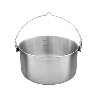 Topf Kettle II 4.0 L silberfarben