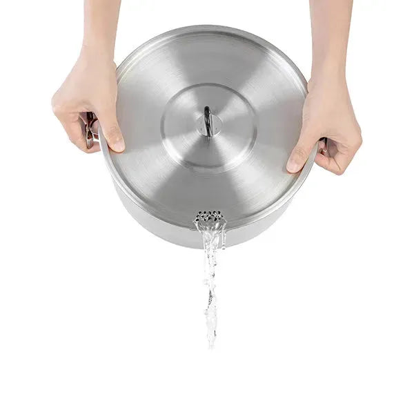 Topf Kettle II 4.0 L silberfarben