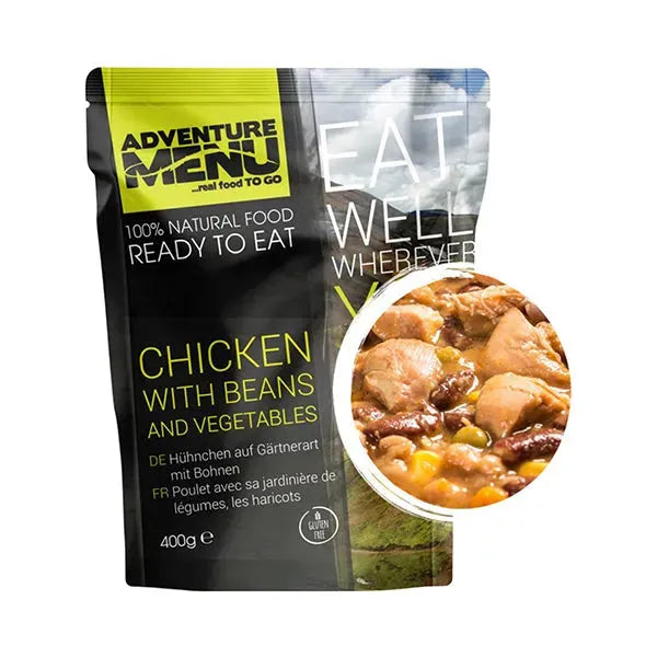 Adventure Menu Hühnchen auf Gärtnerart mit Bohnen online kaufen Adventure Menu Hühnchen auf Gärtnerart mit Bohnen online kaufen