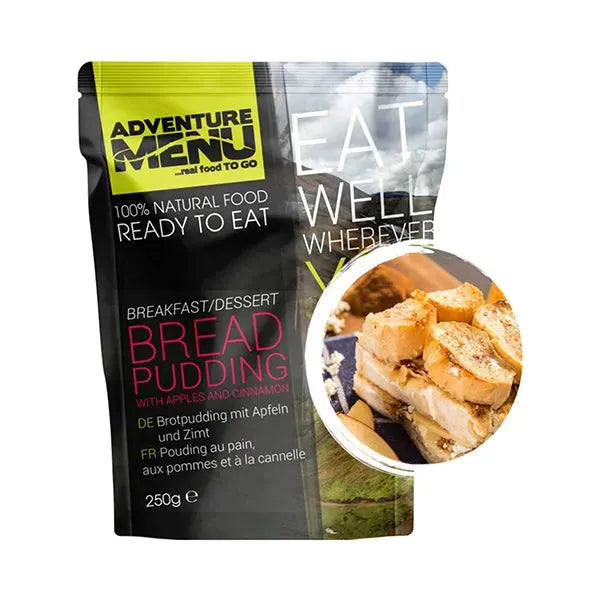 Adventure Menu Brotpudding mit Äpfeln und Zimt online kaufen Adventure Menu Brotpudding mit Äpfeln und Zimt online kaufen