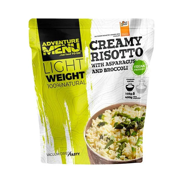 Adventure Menu Lightweight Big Creme-Risotto Spargel Brokkoli - ASMC