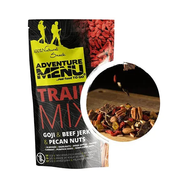 Adventure Menu Trailmix Goji Beef Jerky Pecannüsse 50 g - ASMC