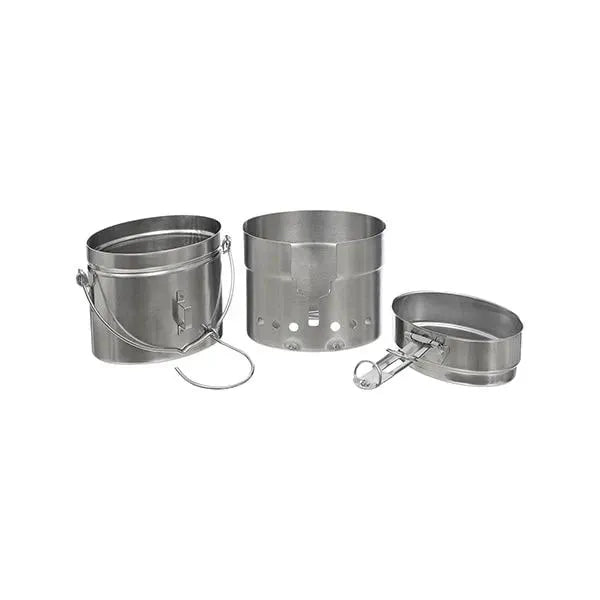 Schwed. Kochset M40 3-teilig Edelstahl