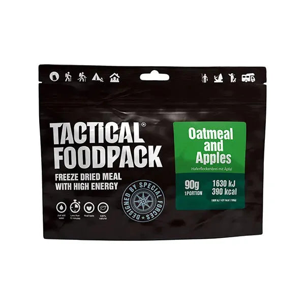 Tactical Foodpack Haferflockenbrei mit Äpfeln - ASMC
