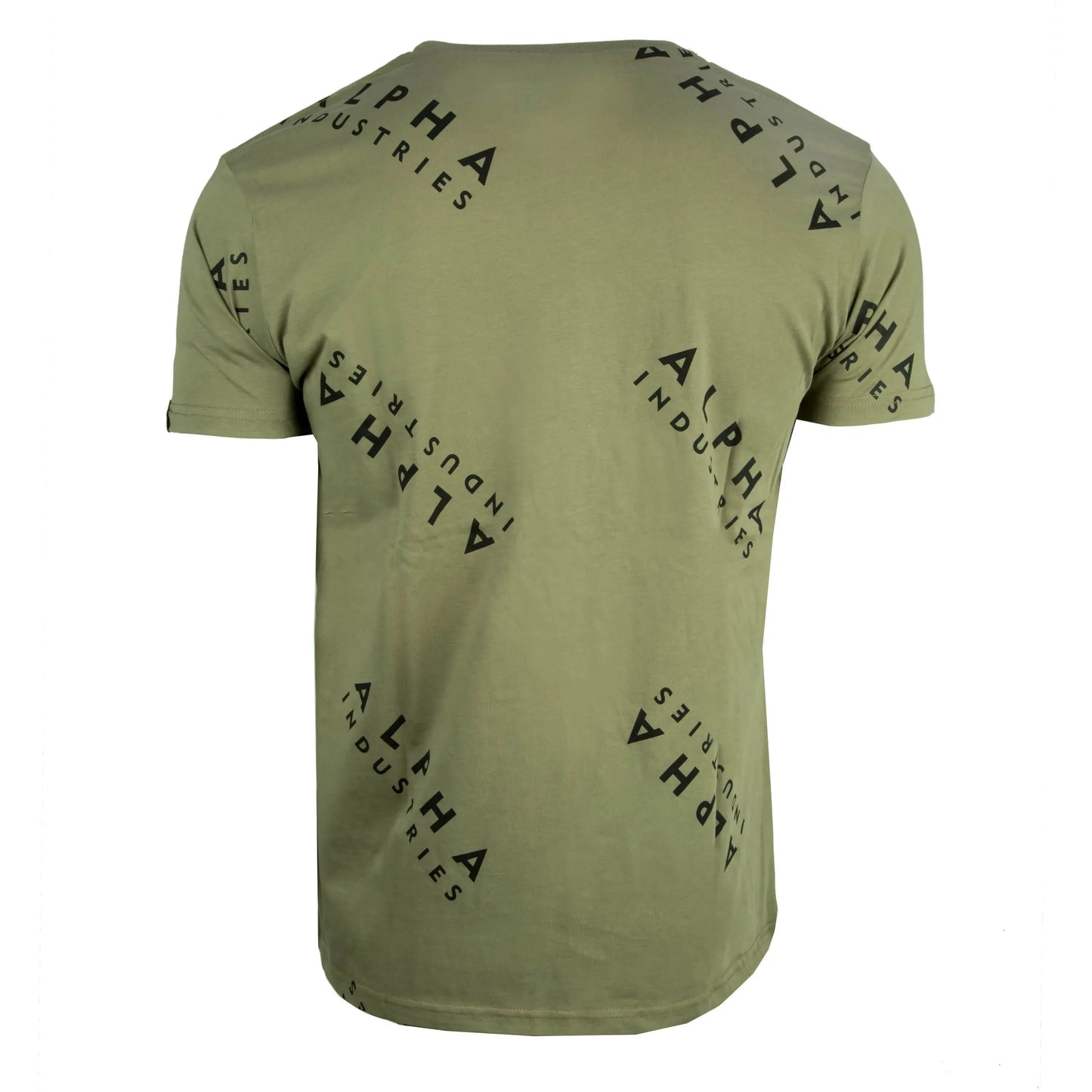 Alpha Industries Alpha Industries T-Shirt AOP T oliv - ASMC